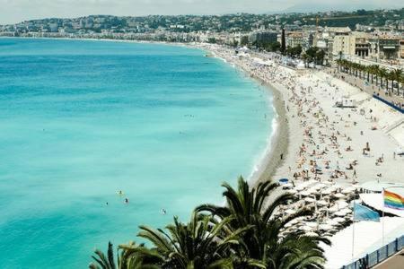 Aparthotel Studio carré d'or situé à 50 m de la plage à Nice Extérieur photo